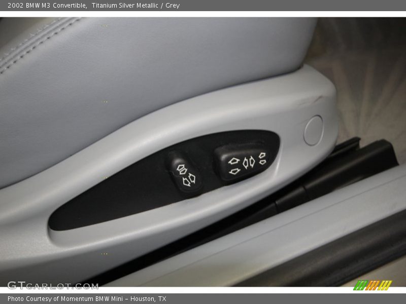 Titanium Silver Metallic / Grey 2002 BMW M3 Convertible