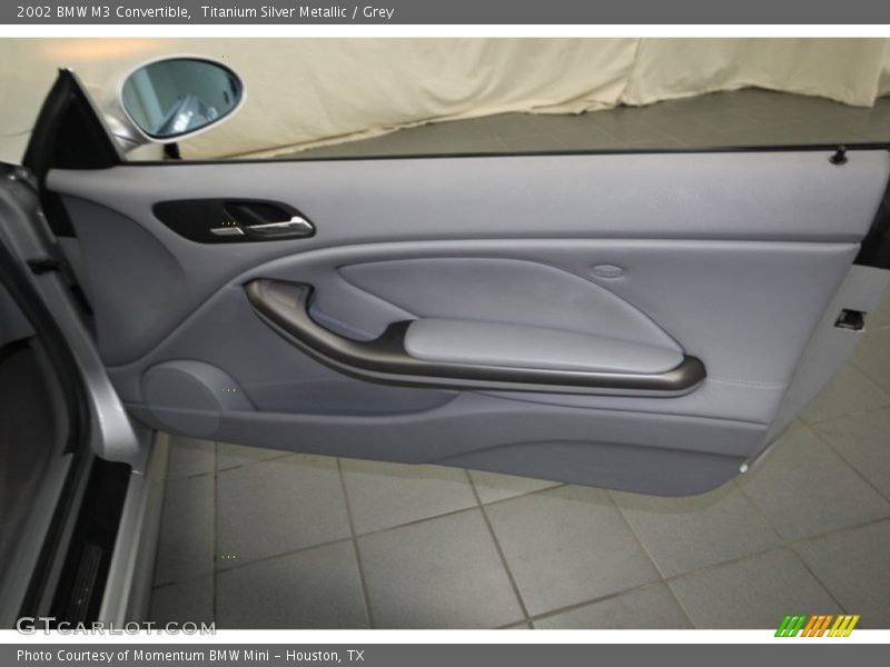 Titanium Silver Metallic / Grey 2002 BMW M3 Convertible