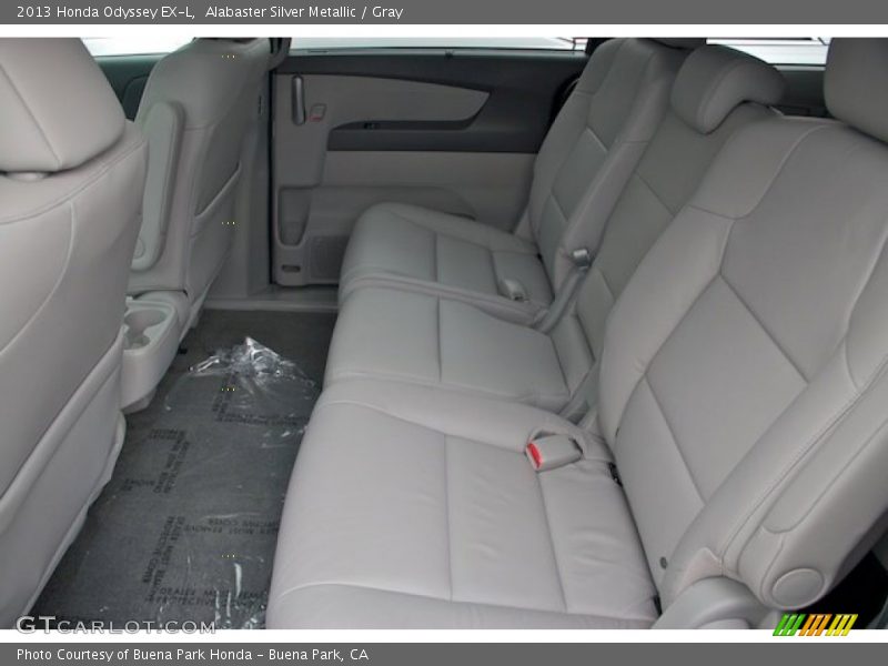 Alabaster Silver Metallic / Gray 2013 Honda Odyssey EX-L