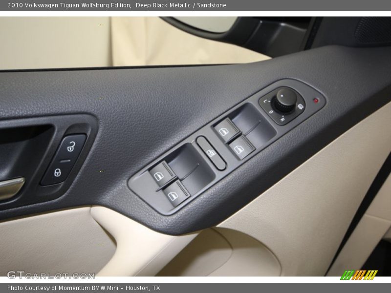 Deep Black Metallic / Sandstone 2010 Volkswagen Tiguan Wolfsburg Edition
