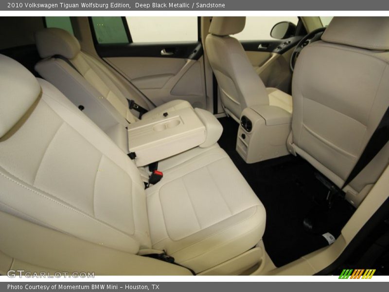Deep Black Metallic / Sandstone 2010 Volkswagen Tiguan Wolfsburg Edition