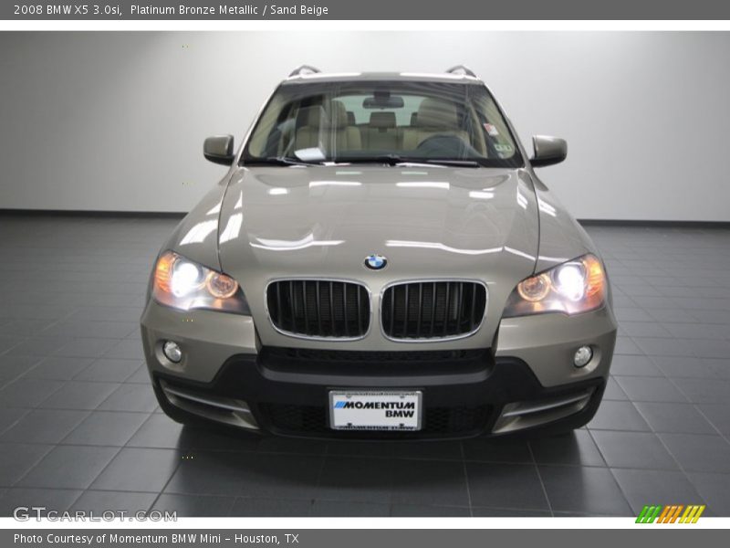 Platinum Bronze Metallic / Sand Beige 2008 BMW X5 3.0si