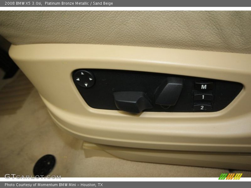 Platinum Bronze Metallic / Sand Beige 2008 BMW X5 3.0si