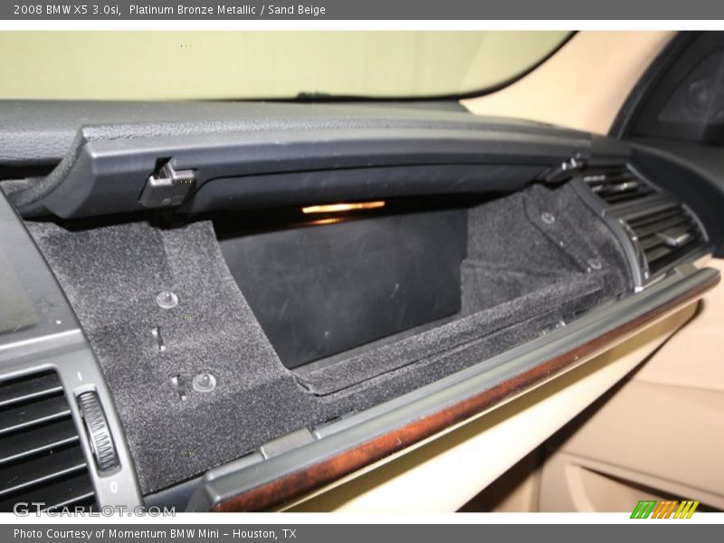 Platinum Bronze Metallic / Sand Beige 2008 BMW X5 3.0si