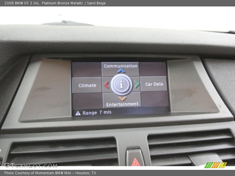 Platinum Bronze Metallic / Sand Beige 2008 BMW X5 3.0si