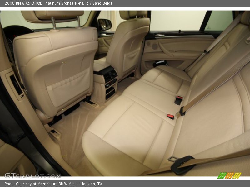 Platinum Bronze Metallic / Sand Beige 2008 BMW X5 3.0si