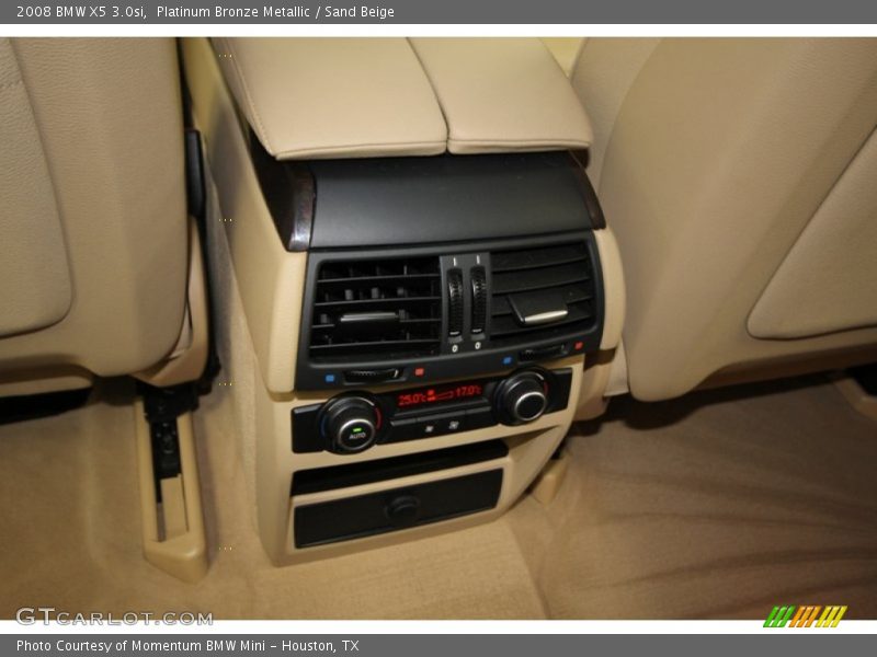Platinum Bronze Metallic / Sand Beige 2008 BMW X5 3.0si