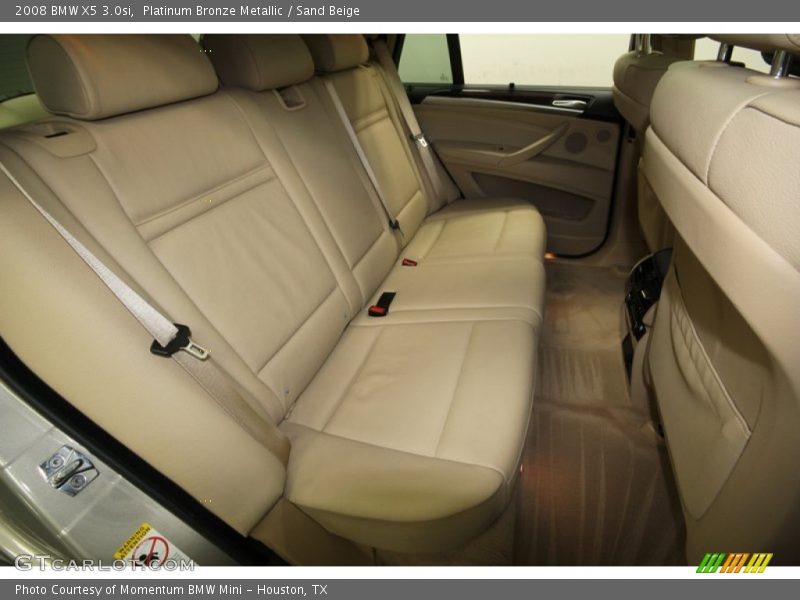 Platinum Bronze Metallic / Sand Beige 2008 BMW X5 3.0si