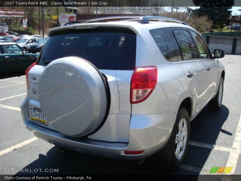 Classic Silver Metallic / Ash Gray 2007 Toyota RAV4 4WD
