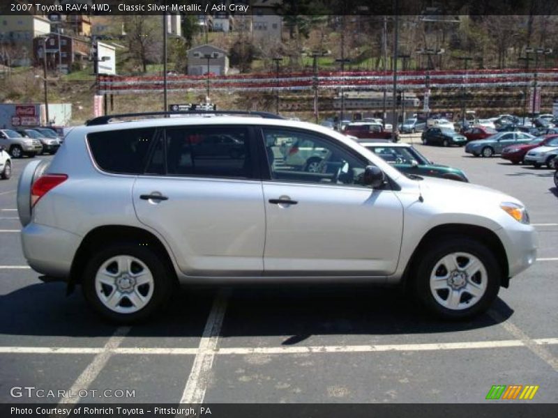 Classic Silver Metallic / Ash Gray 2007 Toyota RAV4 4WD