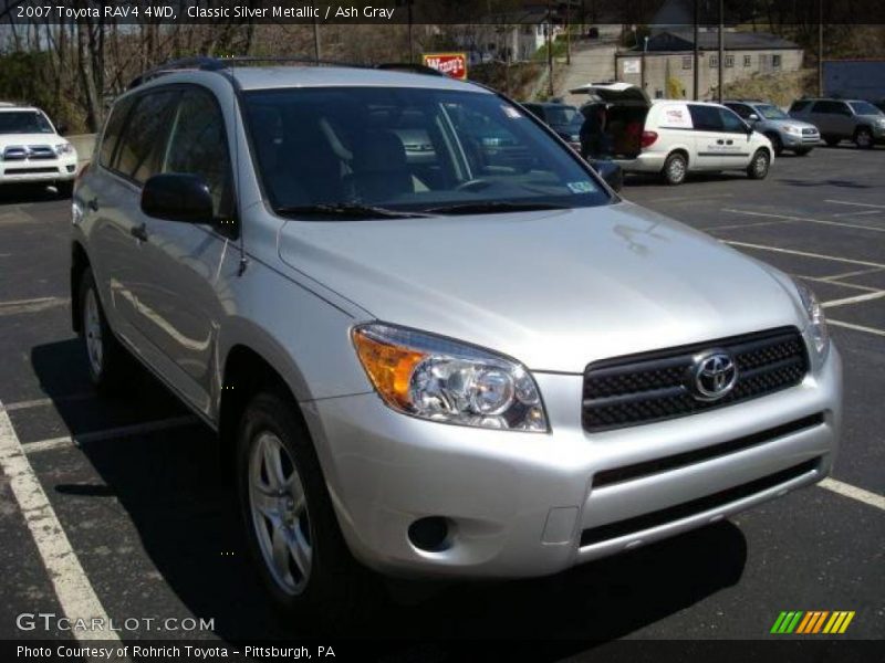 Classic Silver Metallic / Ash Gray 2007 Toyota RAV4 4WD