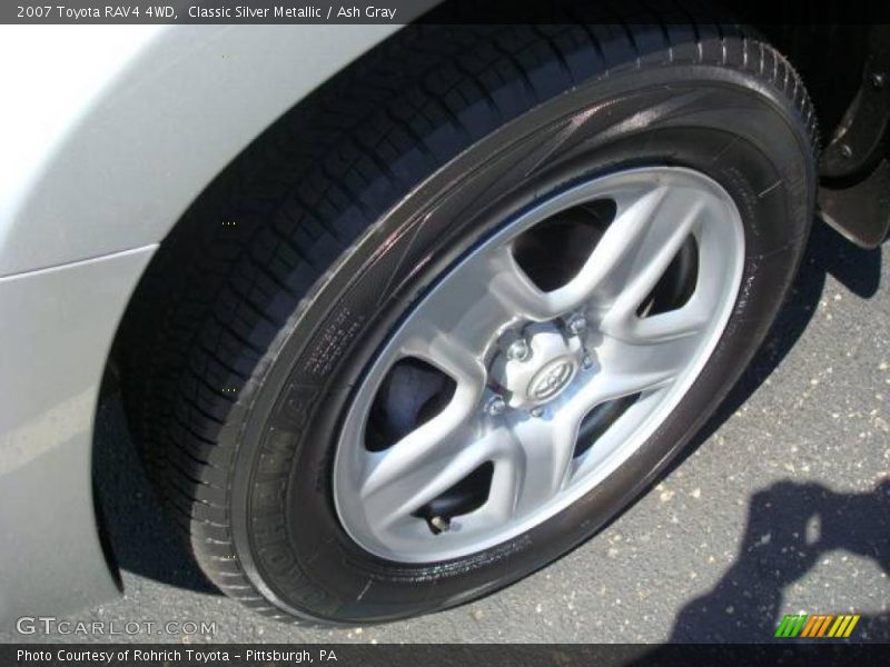 Classic Silver Metallic / Ash Gray 2007 Toyota RAV4 4WD