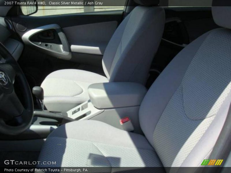 Classic Silver Metallic / Ash Gray 2007 Toyota RAV4 4WD
