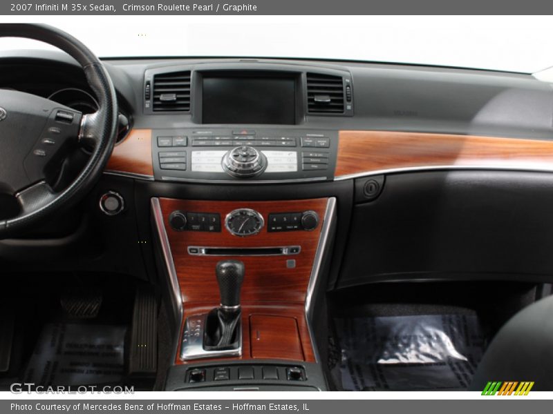 Crimson Roulette Pearl / Graphite 2007 Infiniti M 35x Sedan