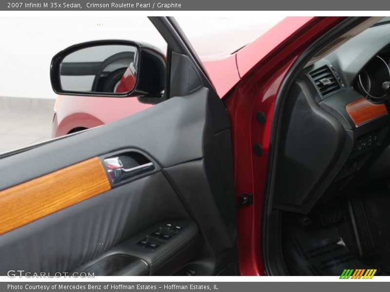 Crimson Roulette Pearl / Graphite 2007 Infiniti M 35x Sedan