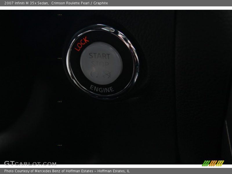Crimson Roulette Pearl / Graphite 2007 Infiniti M 35x Sedan