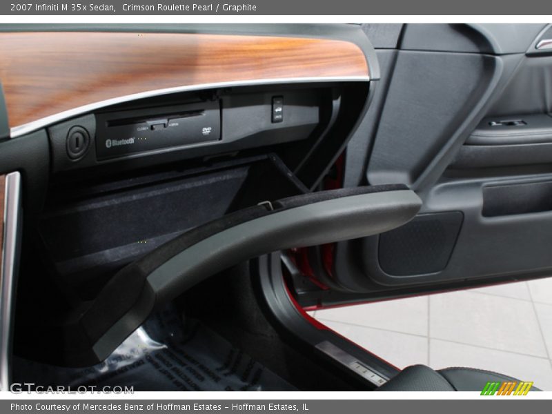 Crimson Roulette Pearl / Graphite 2007 Infiniti M 35x Sedan