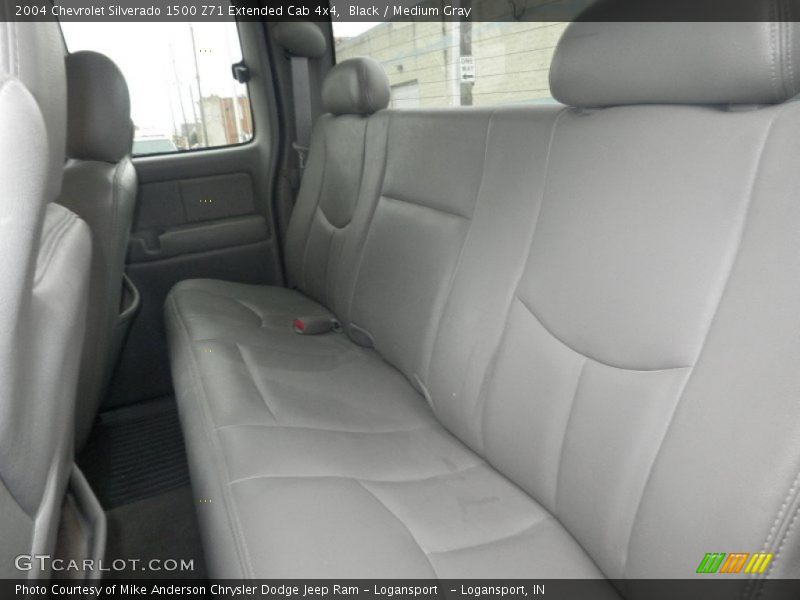 Black / Medium Gray 2004 Chevrolet Silverado 1500 Z71 Extended Cab 4x4