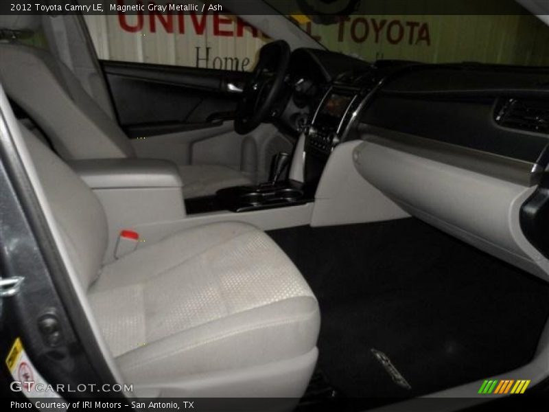 Magnetic Gray Metallic / Ash 2012 Toyota Camry LE