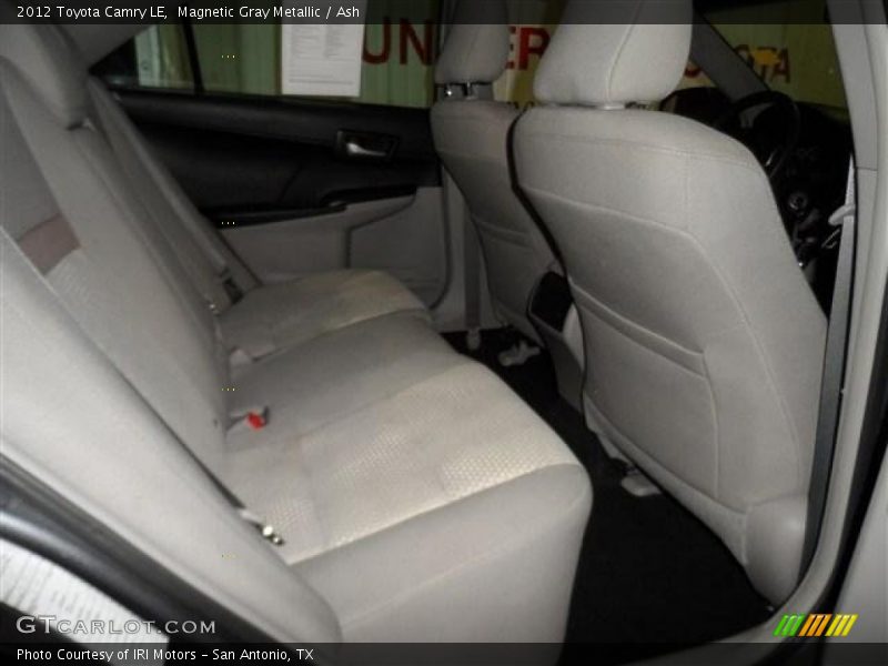 Magnetic Gray Metallic / Ash 2012 Toyota Camry LE