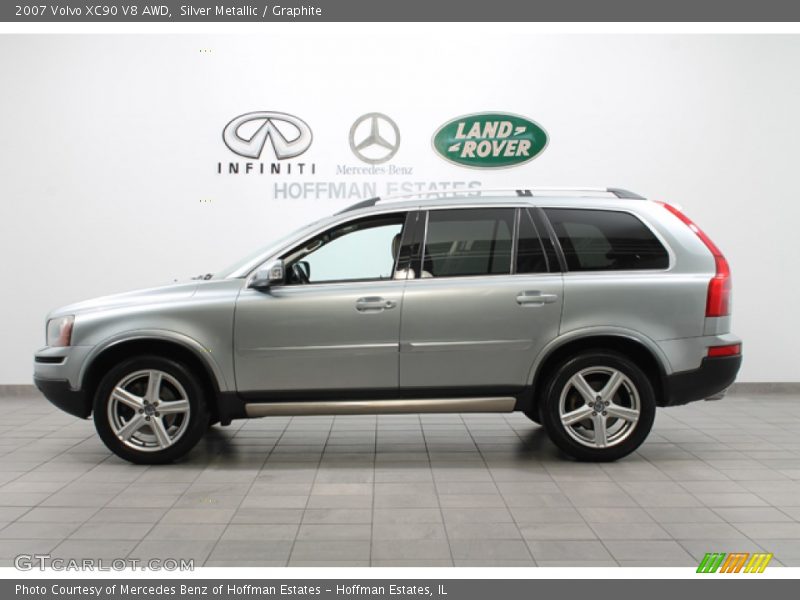 Silver Metallic / Graphite 2007 Volvo XC90 V8 AWD