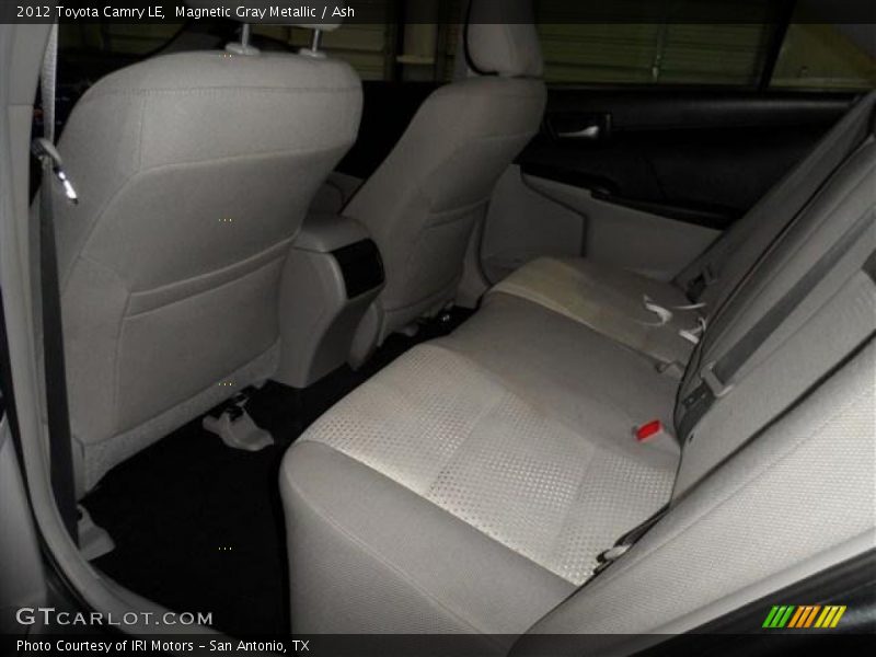 Magnetic Gray Metallic / Ash 2012 Toyota Camry LE