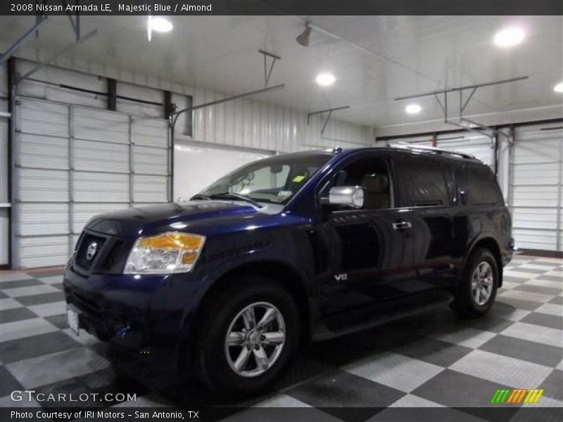 Majestic Blue / Almond 2008 Nissan Armada LE