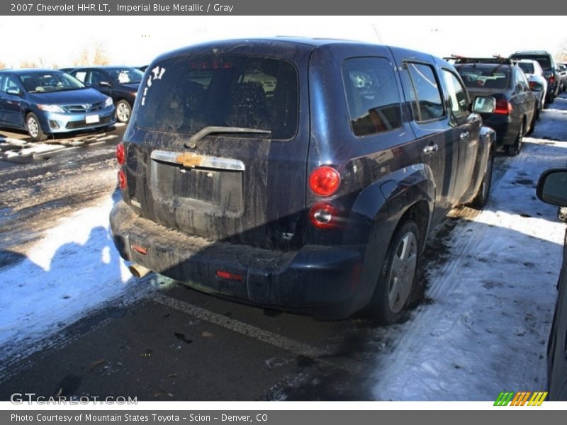 Imperial Blue Metallic / Gray 2007 Chevrolet HHR LT