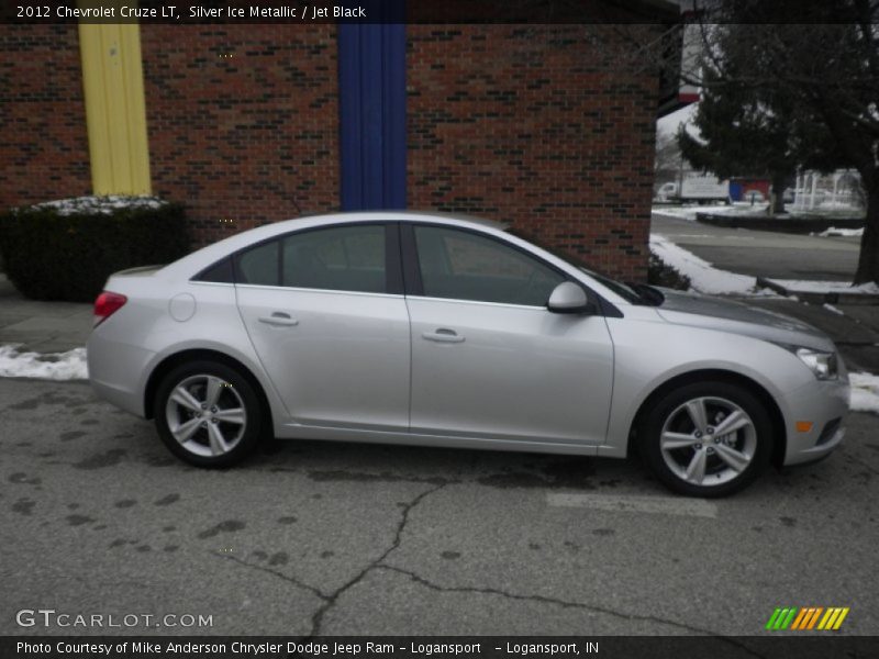 Silver Ice Metallic / Jet Black 2012 Chevrolet Cruze LT