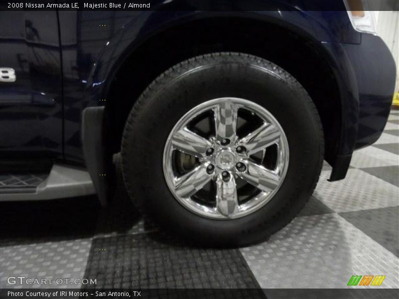 Majestic Blue / Almond 2008 Nissan Armada LE
