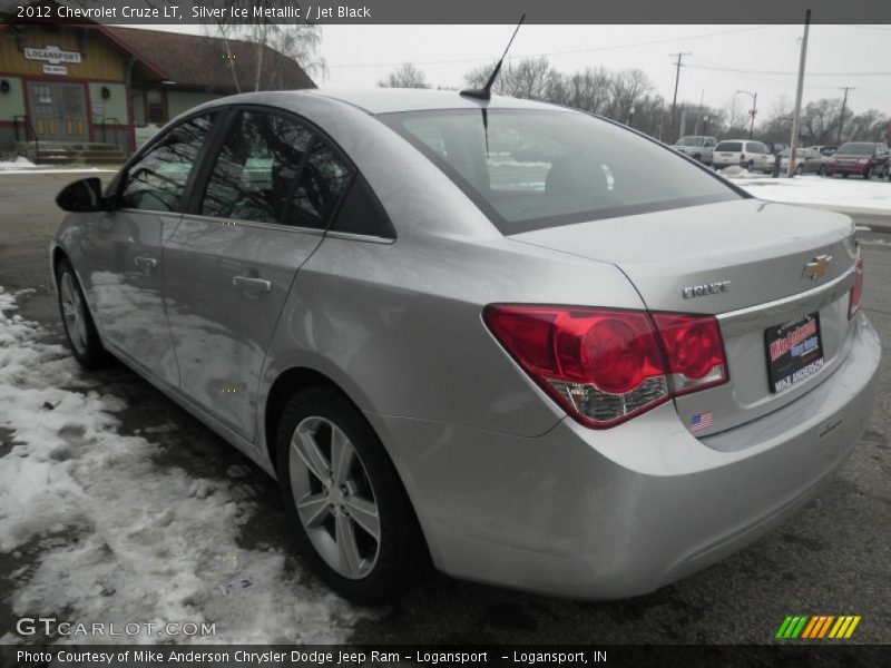 Silver Ice Metallic / Jet Black 2012 Chevrolet Cruze LT