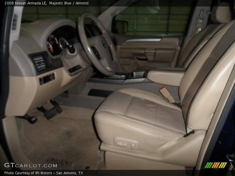 Majestic Blue / Almond 2008 Nissan Armada LE