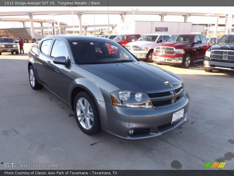 Tungsten Metallic / Black 2013 Dodge Avenger SXT V6