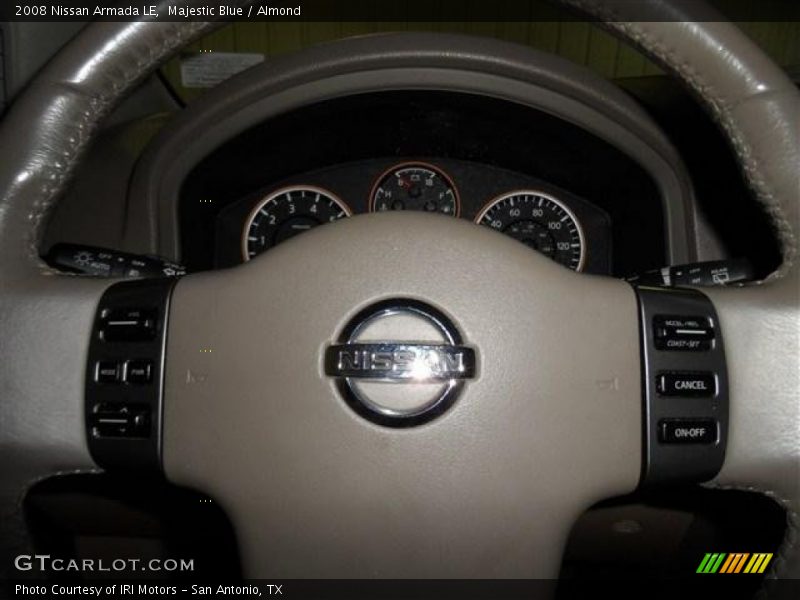 Majestic Blue / Almond 2008 Nissan Armada LE