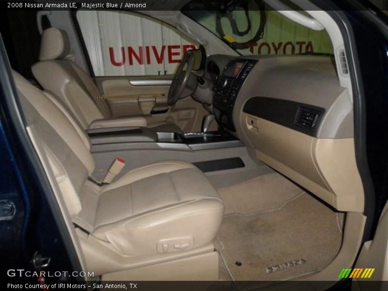 Majestic Blue / Almond 2008 Nissan Armada LE