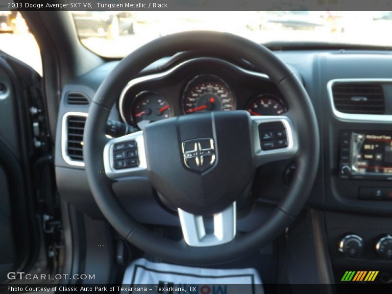 Tungsten Metallic / Black 2013 Dodge Avenger SXT V6