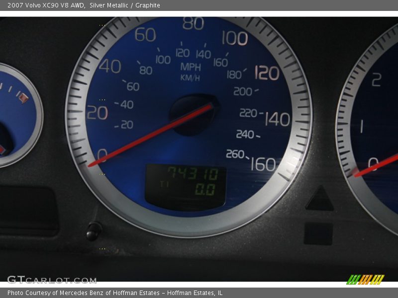 Silver Metallic / Graphite 2007 Volvo XC90 V8 AWD