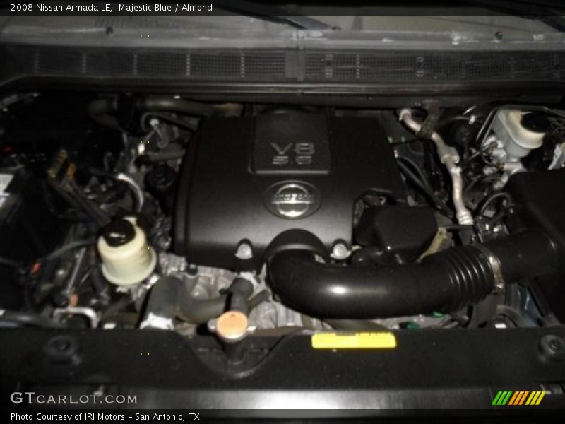 Majestic Blue / Almond 2008 Nissan Armada LE