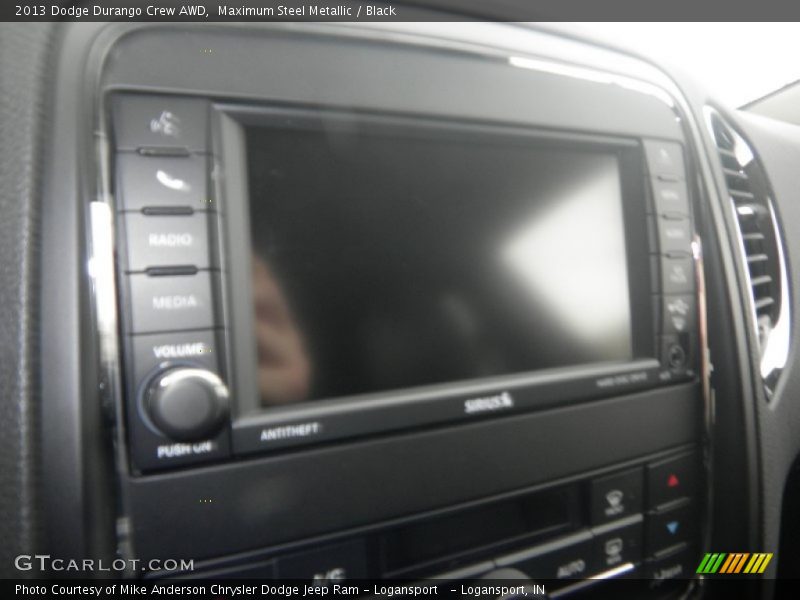 Maximum Steel Metallic / Black 2013 Dodge Durango Crew AWD