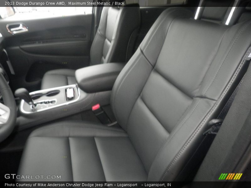 Maximum Steel Metallic / Black 2013 Dodge Durango Crew AWD