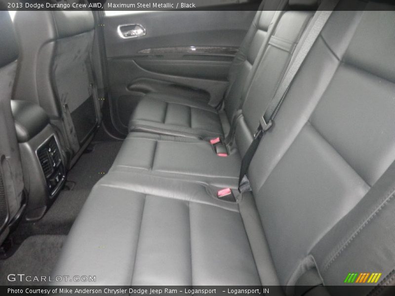 Maximum Steel Metallic / Black 2013 Dodge Durango Crew AWD