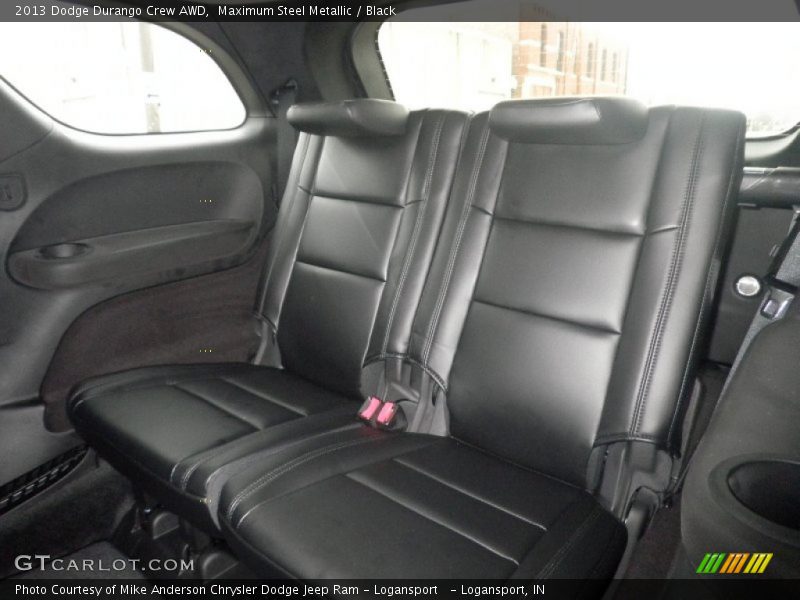 Maximum Steel Metallic / Black 2013 Dodge Durango Crew AWD