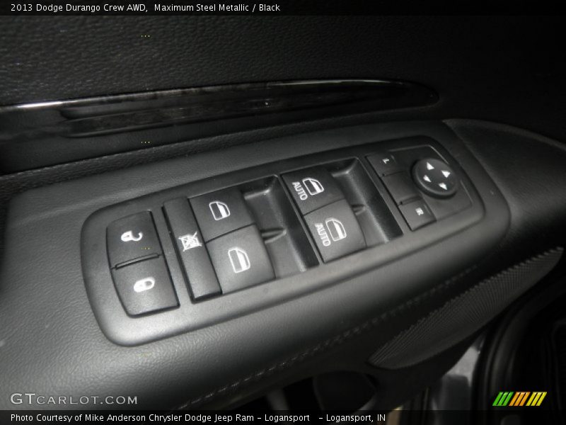 Maximum Steel Metallic / Black 2013 Dodge Durango Crew AWD