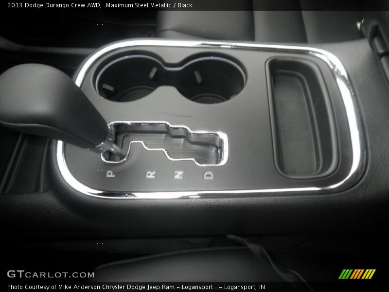 Maximum Steel Metallic / Black 2013 Dodge Durango Crew AWD