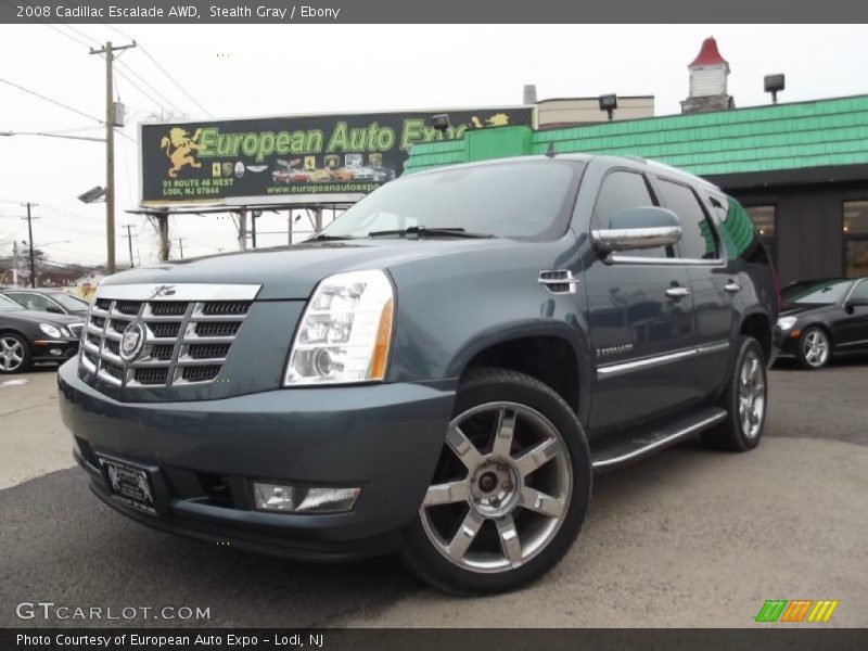 Stealth Gray / Ebony 2008 Cadillac Escalade AWD