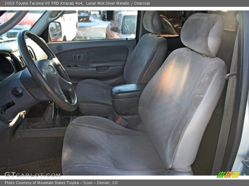 Lunar Mist Silver Metallic / Charcoal 2003 Toyota Tacoma V6 TRD Xtracab 4x4