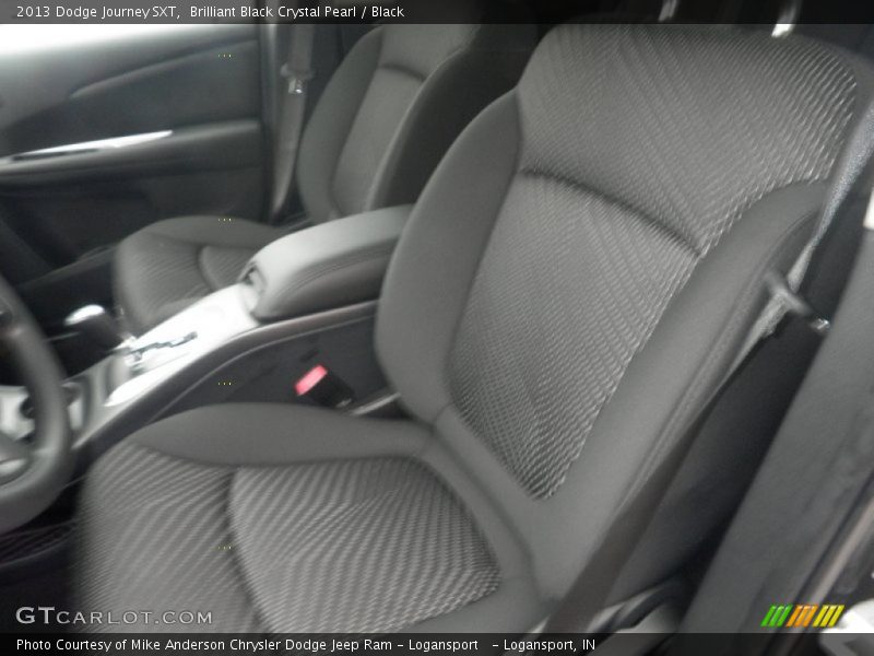 Brilliant Black Crystal Pearl / Black 2013 Dodge Journey SXT