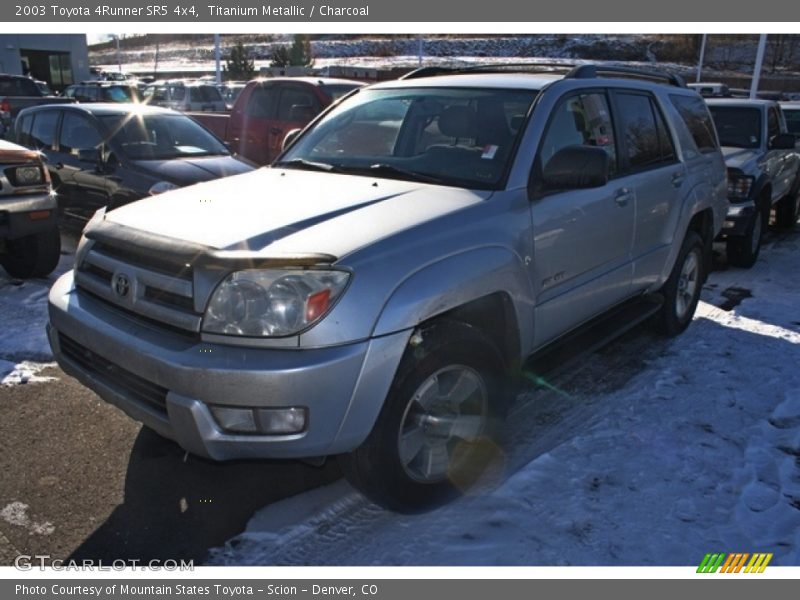 Titanium Metallic / Charcoal 2003 Toyota 4Runner SR5 4x4