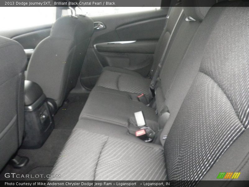 Brilliant Black Crystal Pearl / Black 2013 Dodge Journey SXT