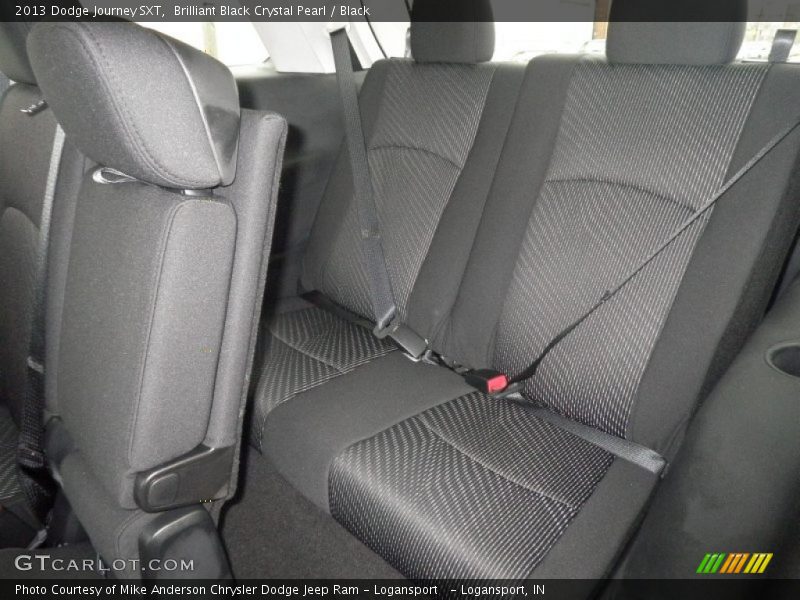 Brilliant Black Crystal Pearl / Black 2013 Dodge Journey SXT